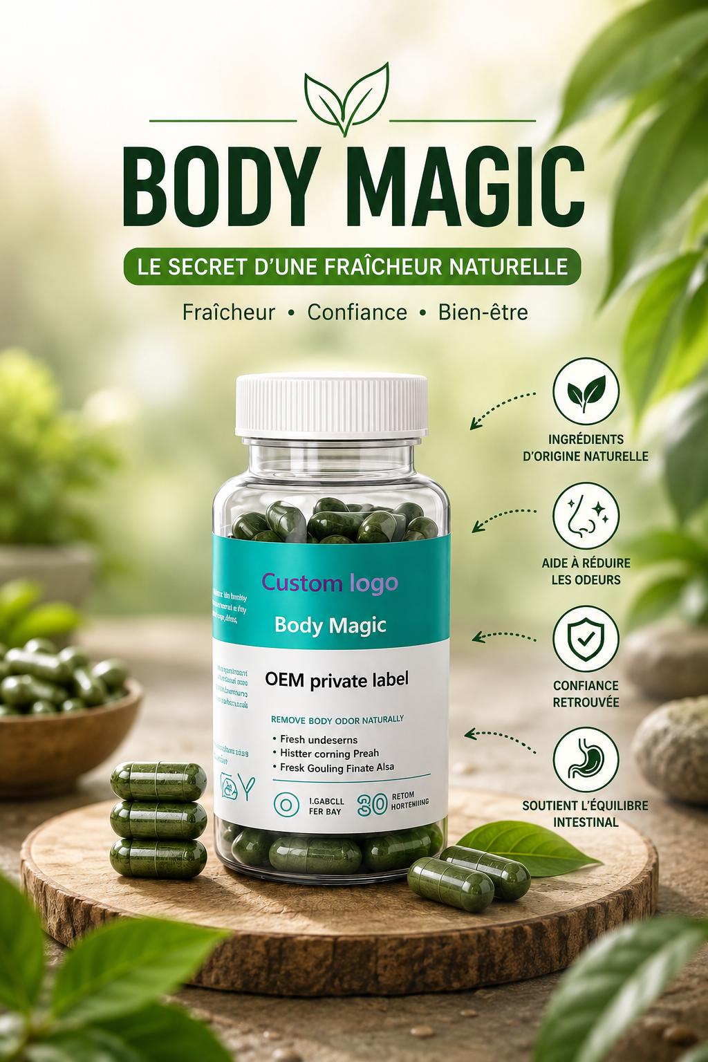 Body Magic-La Fraîcheur Corporelle Naturelle qui Change Tout