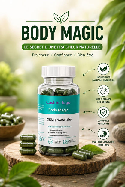 Body Magic-La Fraîcheur Corporelle Naturelle qui Change Tout
